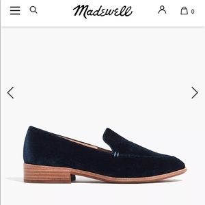 Madewell Frances Loafer in Velvet